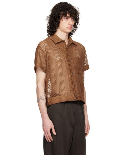 Second/Layer Black Indio Shirt for men