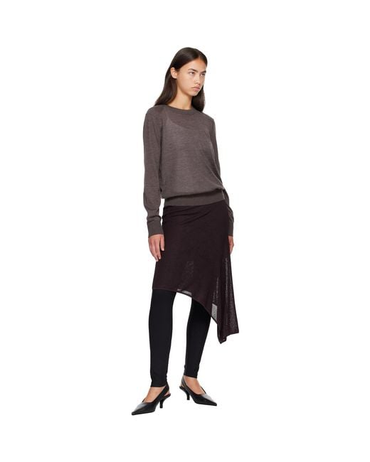 Loulou de Saison Brown Ditto Sweater