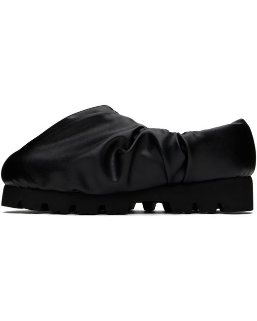 Yume Yume Black Camp Low Slip-on Loafers