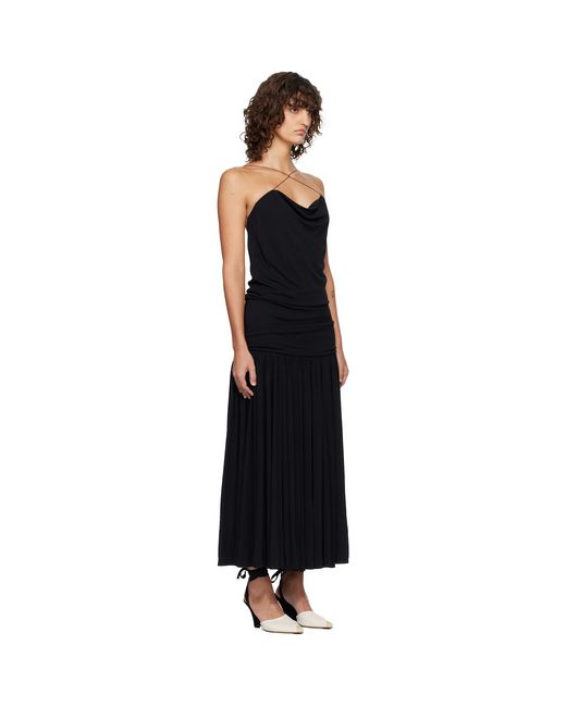 Jacquemus Black 'The Abiha' Maxi Dress