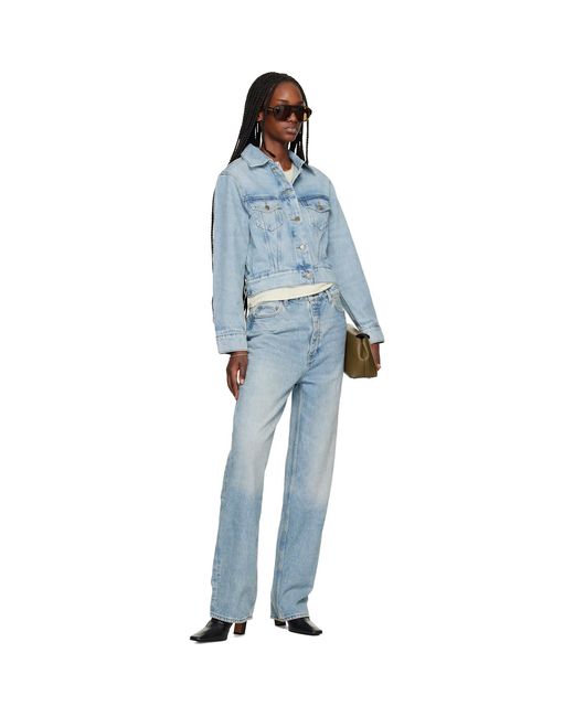 Fear Of God Blue Trucker Denim Jacket