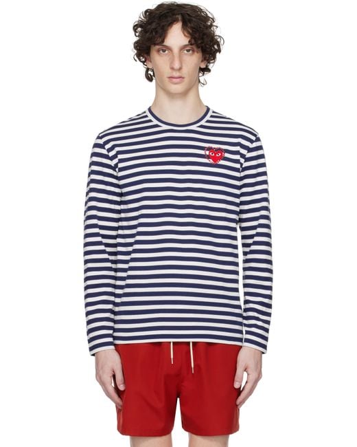COMME DES GARÇONS PLAY Red Metalstone Heart T-Shirt for men