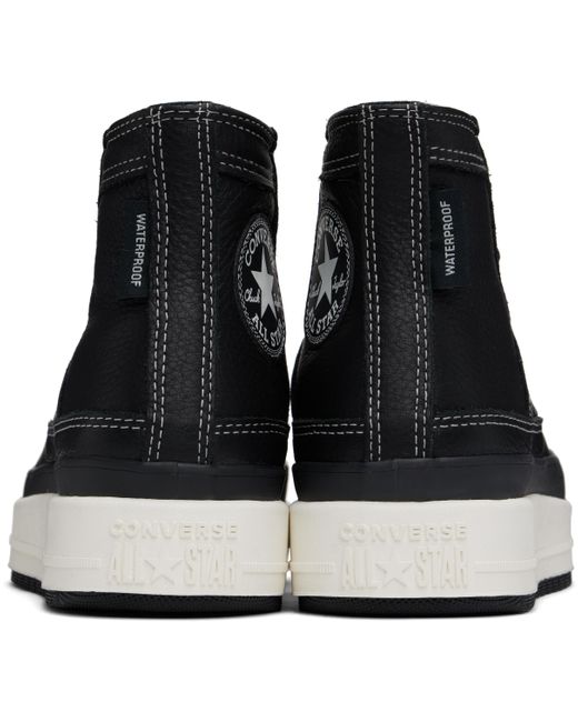 Converse Black Chuck Taylor All Star Equip Waterproof Sneakers for men