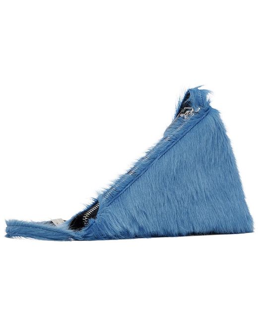 Marni Blue Prisma Triangle Bag for men