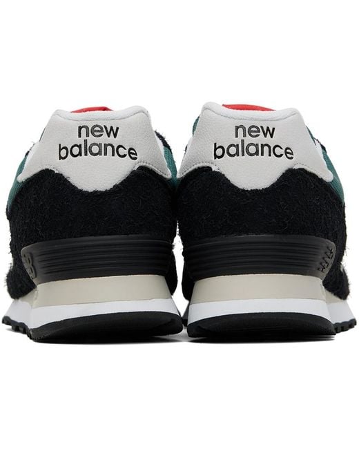 New Balance Black 574 Sneakers for men