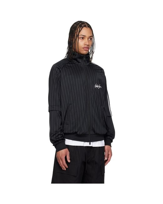 Y-3 Black Basketball Track Jacket for men