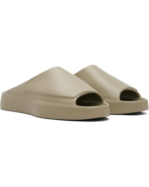 Fear Of God Multicolor Khaki Essentials Los Feliz Slides for men