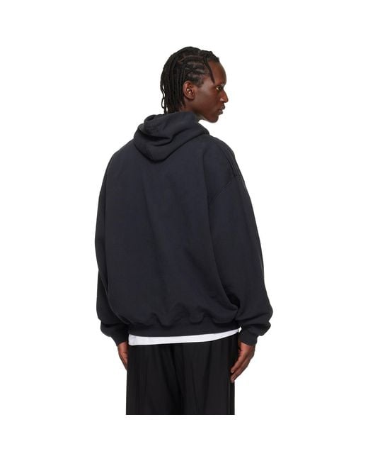 Vetements Black 'Paris' Tourist Hoodie for men