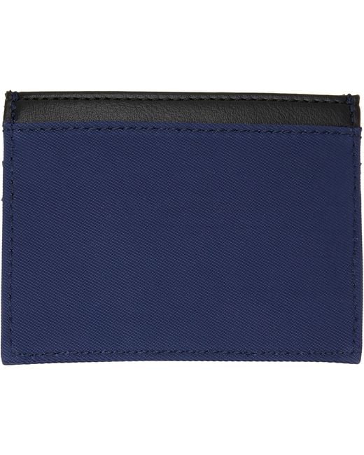 Vivienne Westwood Blue Flat Card Holder for men