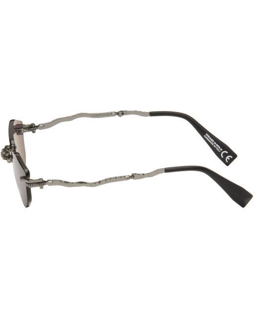 Kuboraum Black Gunmetal H48 Sunglasses for men