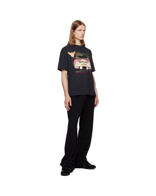Rhude Black Classique Sweatpants for men