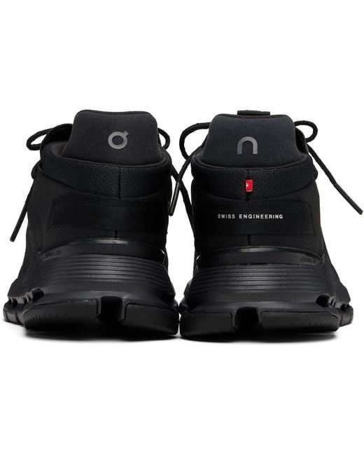 On Shoes Black Cloudnova 2 Sneakers for men