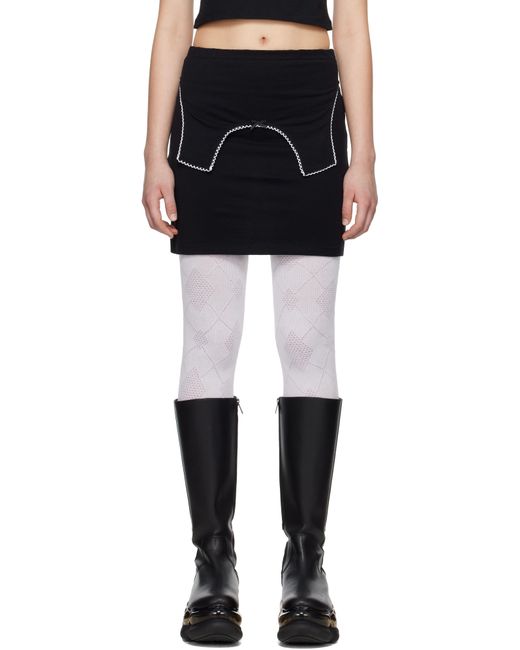 Im Sorry by Petra Collins Black Ssense Exclusive Jennyfax Edition Sister Miniskirt