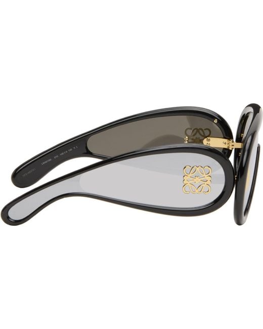 Loewe Black Wave Mask Sunglasses for men