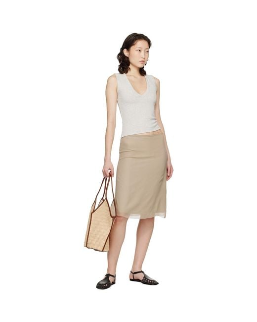 Hereu Natural Calella Raffia Tote