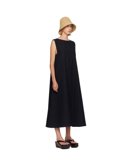 Baserange Black Tres Maxi Dress