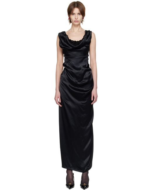 Vivienne Westwood ブラック Ginnie マキシ ペンシルドレス Black
