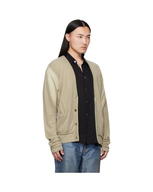 Our Legacy Black Parallel Cardigan for men