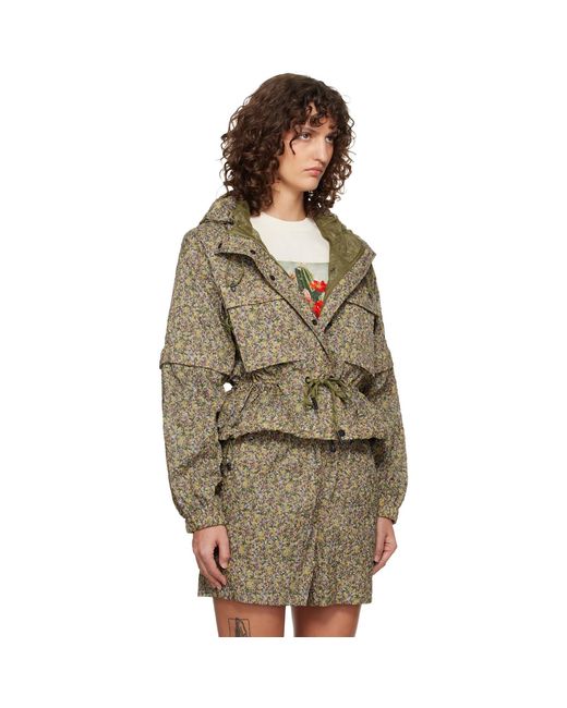 Moncler Green Khaki Limosees Field Jacket