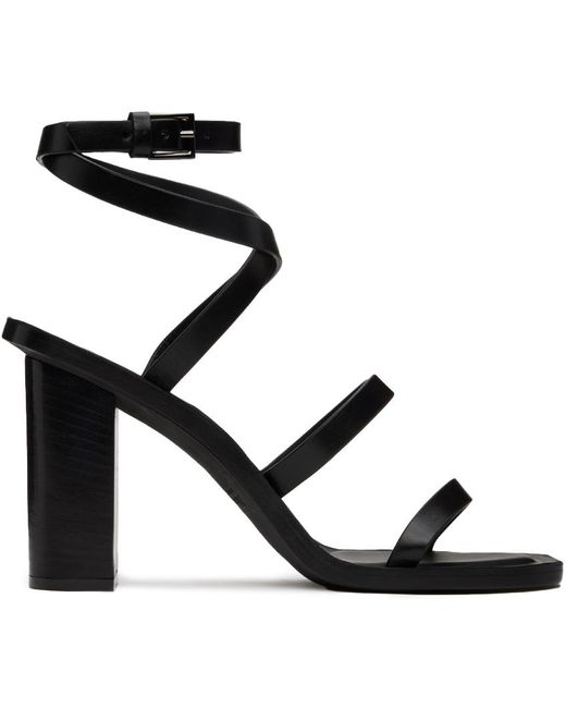 Max Mara Black Juttal Heeled Sandals