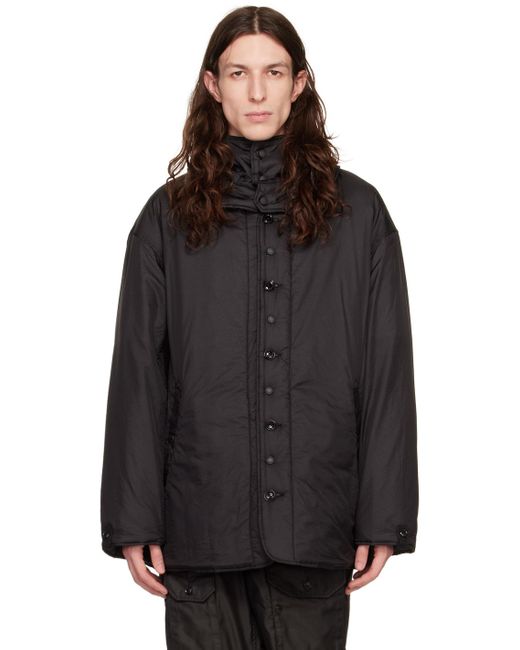 Engineered Garments Ssense Exclusive Black Liner Jacket for men