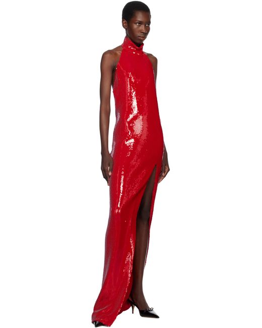 Dresses > occasion dresses > gowns Balmain en coloris Red