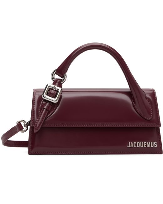 Jacquemus Purple 'the Long Chiquito With Buckle' Bag