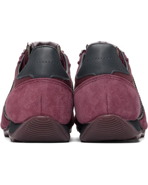 Adidas Originals Black Burgundy Sl 72 Pt Sneakers