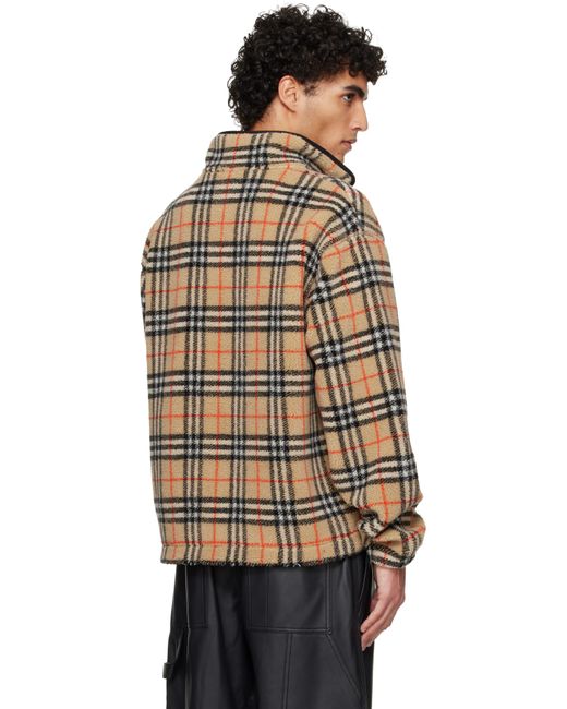 Pull Fairfax À Carreaux Burberry pour homme en coloris Multicolor