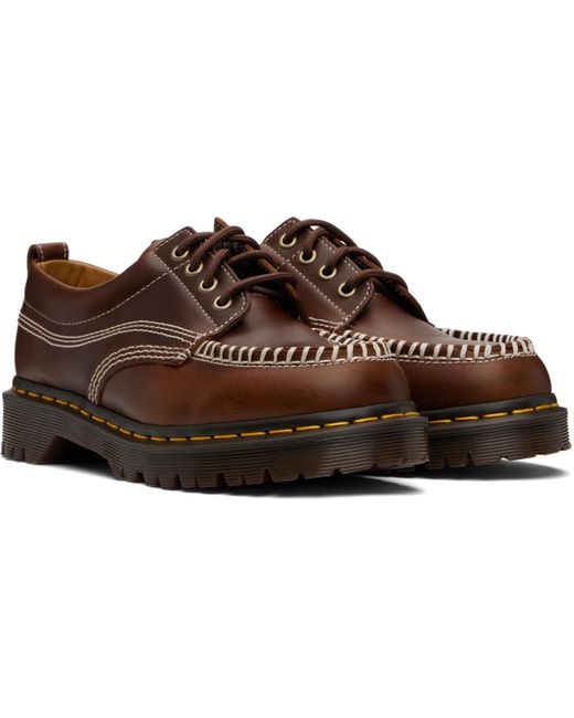 Dr. Martens Black Orleans Leather Lowell Derbys for men