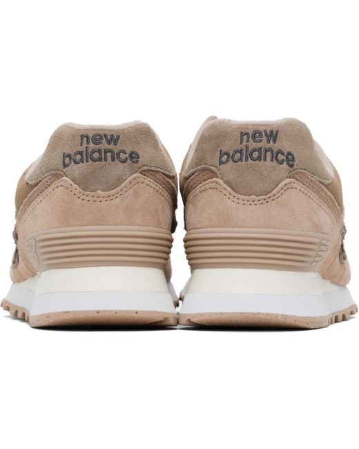 New Balance トープ 574 スニーカー Black