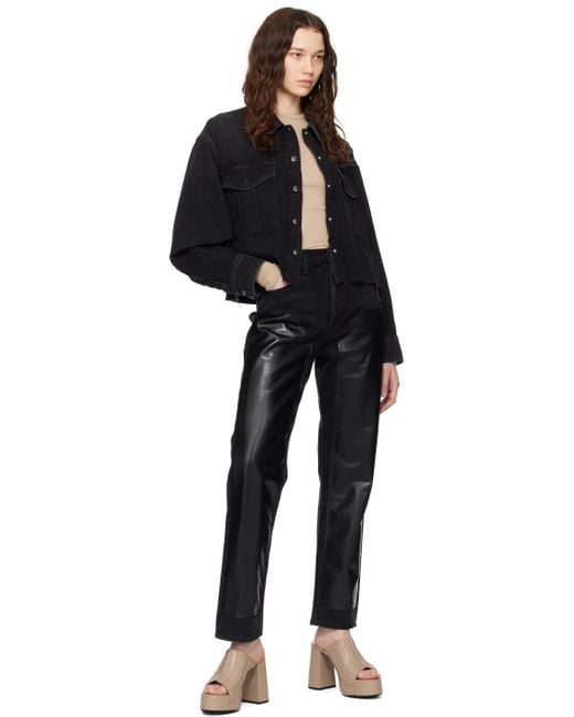 Agolde Black Ryder Jeans | Lyst Canada
