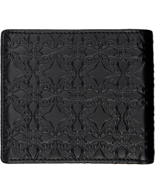 Vivienne Westwood Black Billfold Wallet for men