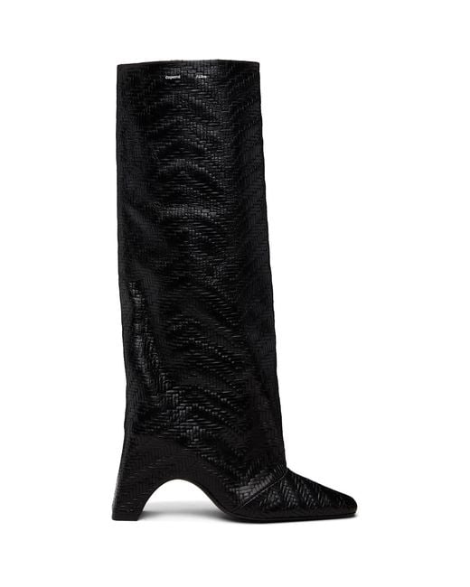 Coperni Black Bridge Tall Boots