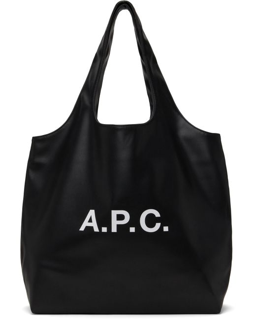 A.P.C. Black Ninon Tote for men
