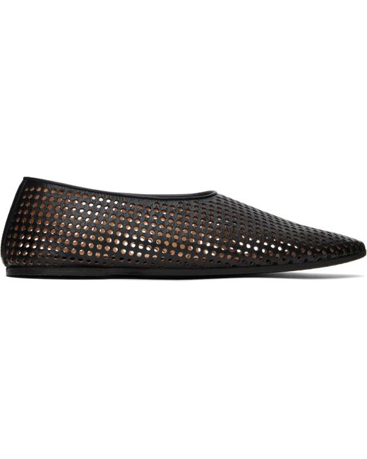 メンズ Marsèll ブラック Coltellaccio Forata フラットシューズ Black