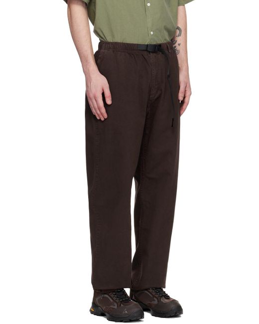 Gramicci Black Relaxed-fit Trousers for men