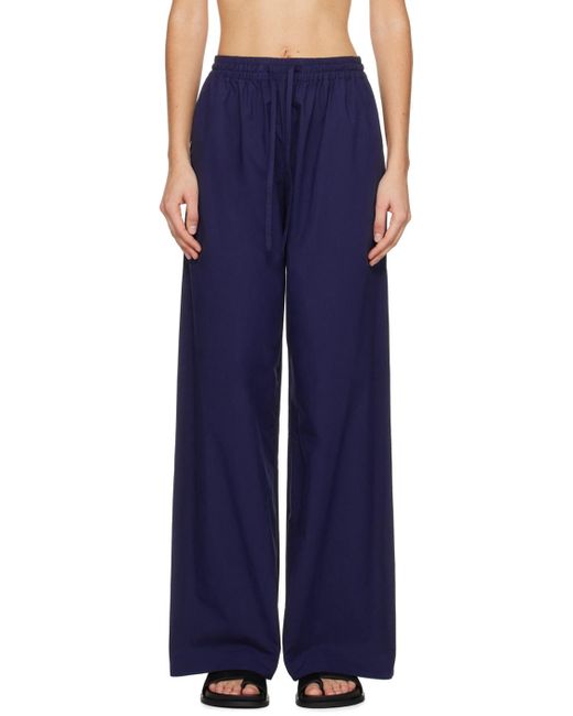 Matteau Blue Relaxed Trousers