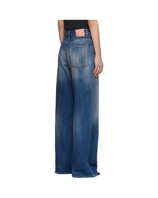 Acne Blue 2022 Regular Fit Jeans