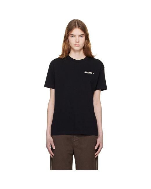 Off-White c/o Virgil Abloh Black Shadow Reg T-Shirt
