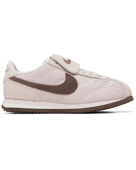 Nike Black Cortez Textile Sneakers