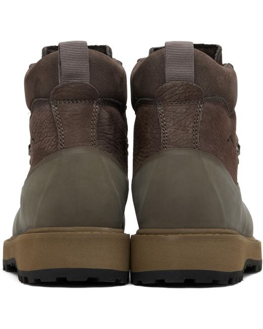 Diemme Black Taupe Roccia Vet Gomma Boots for men