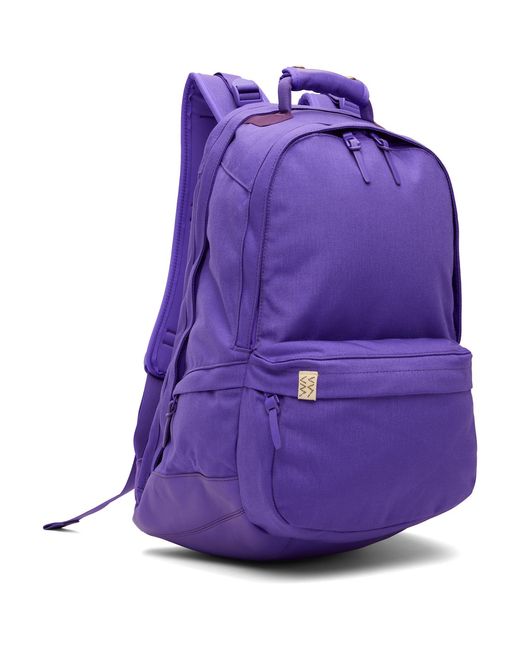 Visvim Purple Cordura 22L Backpack for men