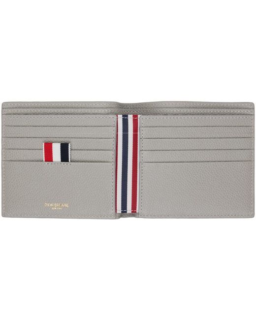 Thom Browne Gray Gem Whale Wallet for men