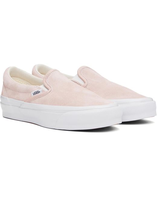 Vans Black Lx Classic Slip-On 98 Sneakers