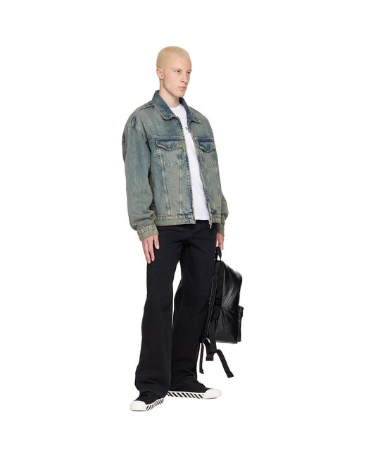 Off-White c/o Virgil Abloh Black Heritage Backpack for men