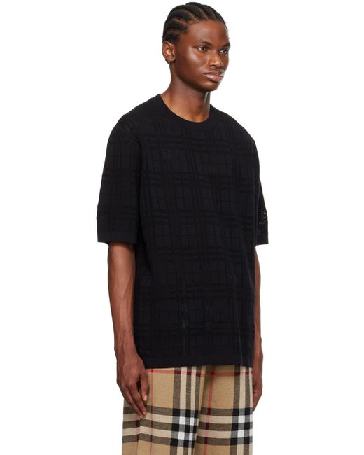 Burberry Oversized T-shirt in Black for Men | Lyst Canada