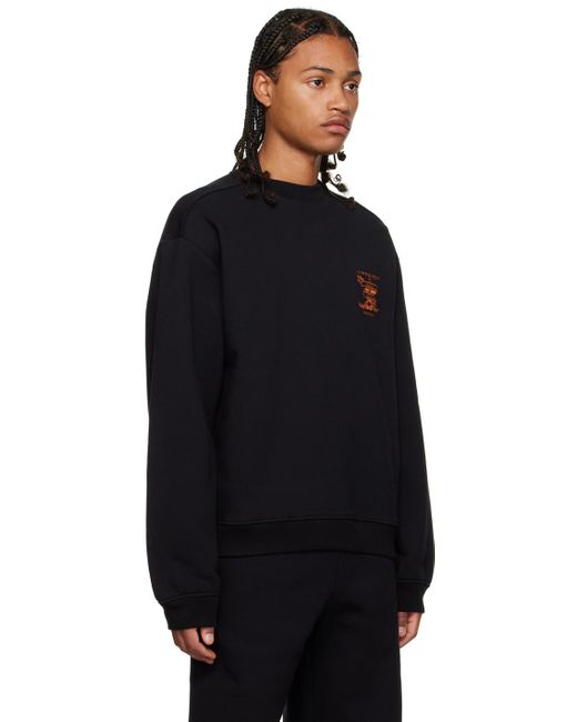Y. Project Black Embroidered Sweatshirt for men