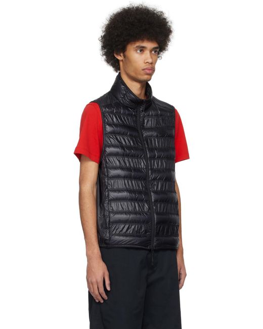 Moncler Red Black Lautaret Down Vest for men