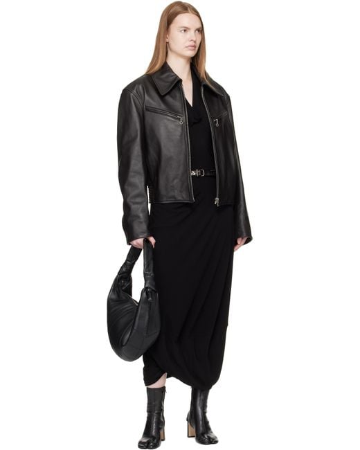 Lemaire ブラック Fortune Croissant バッグ Black